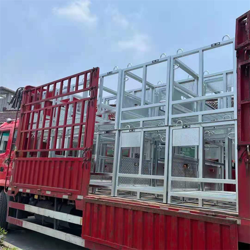 中重智能一批氫氣瓶組集裝給發(fā)往山西大同